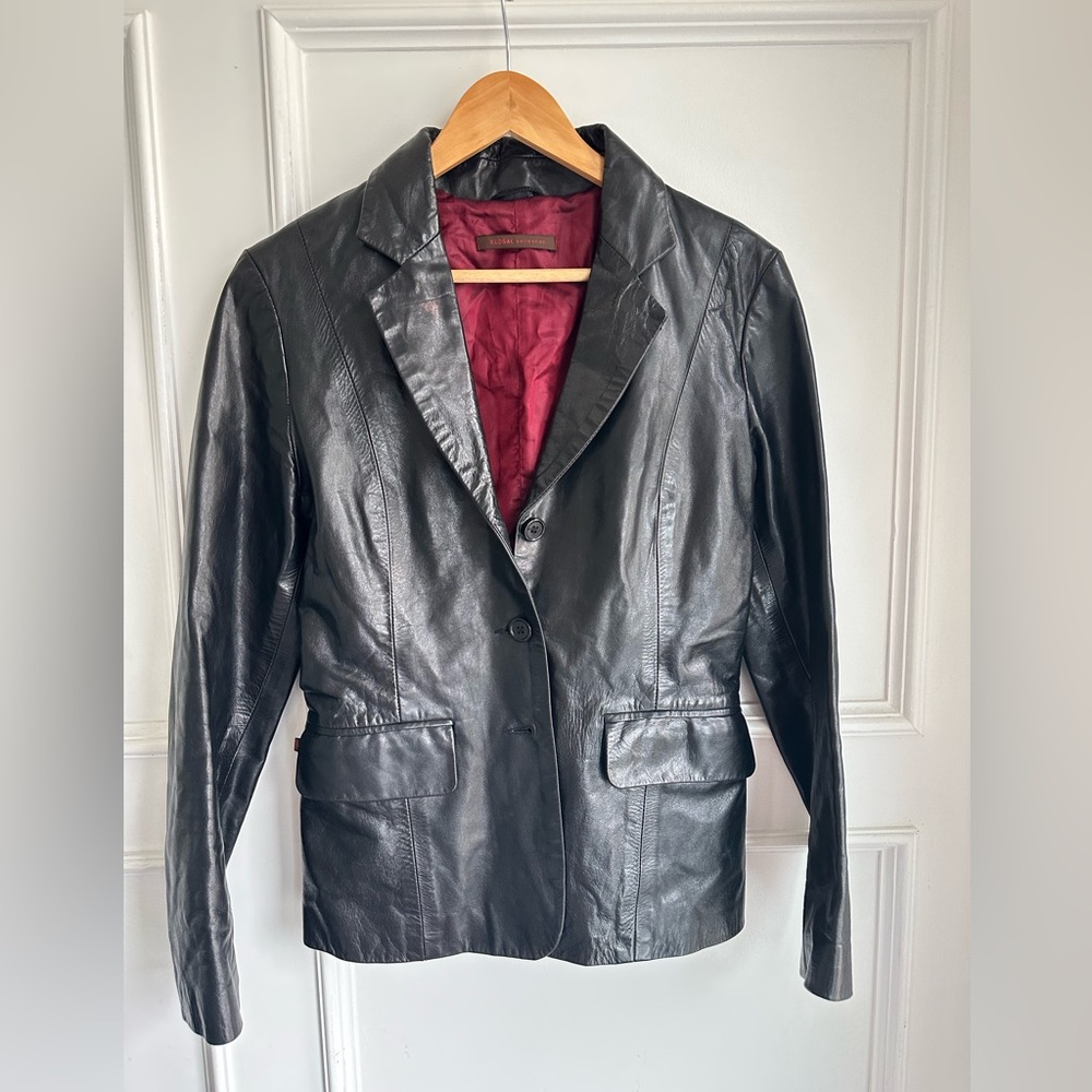 RUDSAK vintage leather blazer
